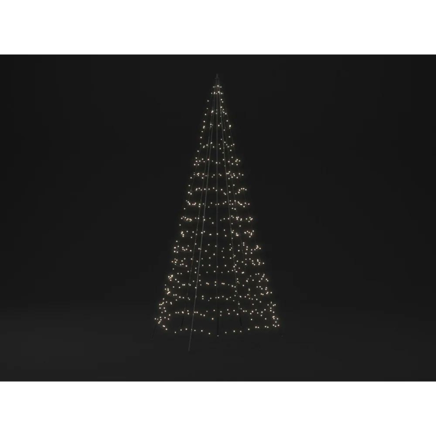 Twinkly - Árvore de Natal LED RGBW Regulável para Exterior LIGHT TREE 750xLED 4m IP44 Wi-Fi