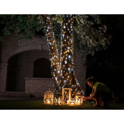 Twinkly - LED Regulação exterior Corrente de Natal STRINGS 400xLED 35,5m IP44 Wi-Fi