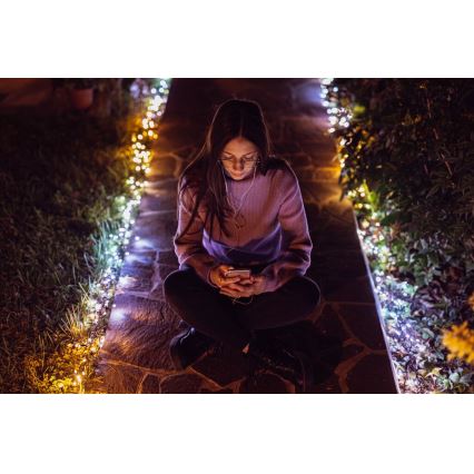 Twinkly - LED Regulação exterior Corrente de Natal STRINGS 400xLED 35,5m IP44 Wi-Fi