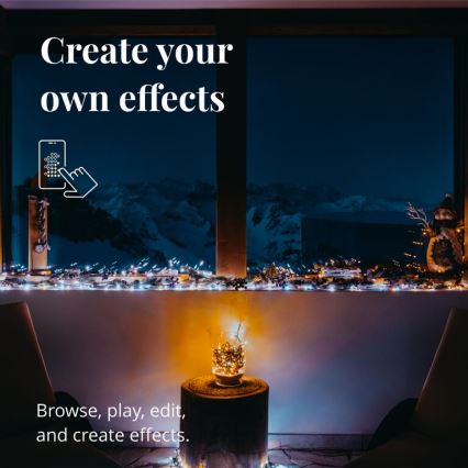 Twinkly - LED Regulação exterior Corrente de Natal STRINGS 400xLED 35,5m IP44 Wi-Fi