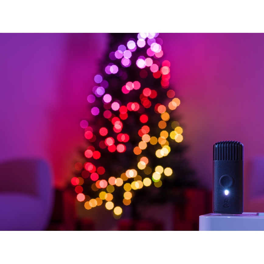 Twinkly - Corrente de Natal exterior LED RGB regulável 750xLED 63,5m IP44 Wi-Fi
