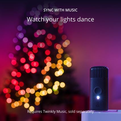 Twinkly - Corrente de Natal exterior LED RGB regulável 750xLED 63,5m IP44 Wi-Fi