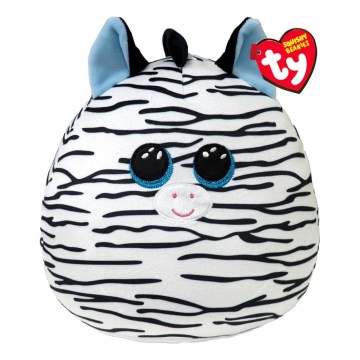 TY - Brinquedo de peluche Squishy XANDER zebra 22 cm
