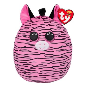 TY - Brinquedo de peluche Squishy ZOEY zebra 22 cm