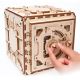 Ugears - 3D puzzle mecânico de madeira Cofre