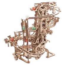 Ugears - 3D puzzle mecânico de madeira Corrente Marble Run