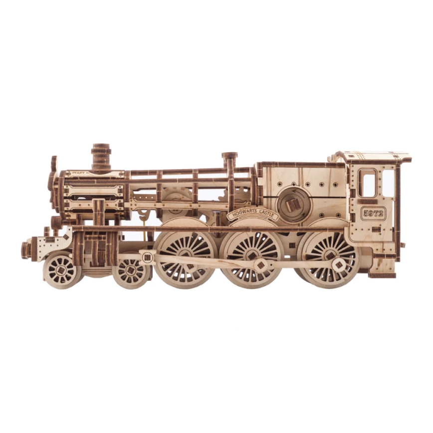 Ugears - 3D puzzle mecânico de madeira Harry Potter Expresso de Hogwarts