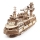 Ugears - 3D puzzle mecânico de madeira Navio de investigação
