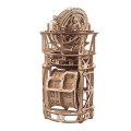 Ugears - 3D puzzle mecânico de madeira Relógio com turbilhão