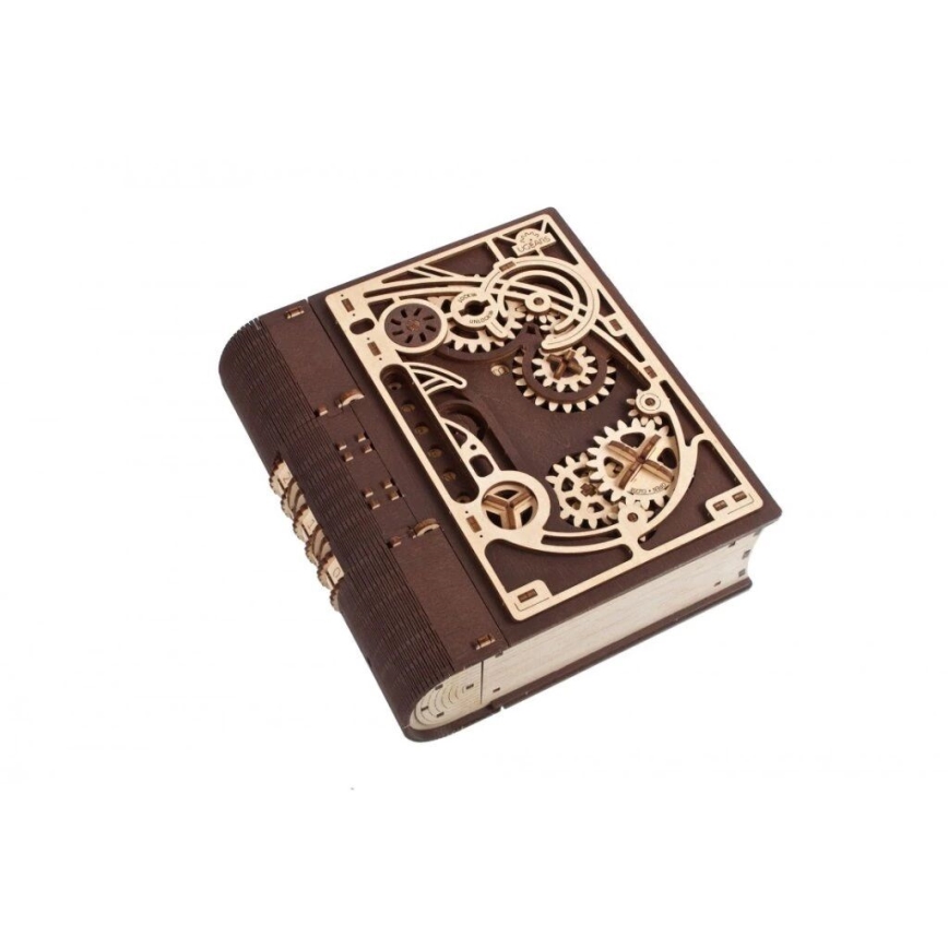 Ugears - Quebra-cabeça mecânico 3D em madeira — Livro dos Segredos