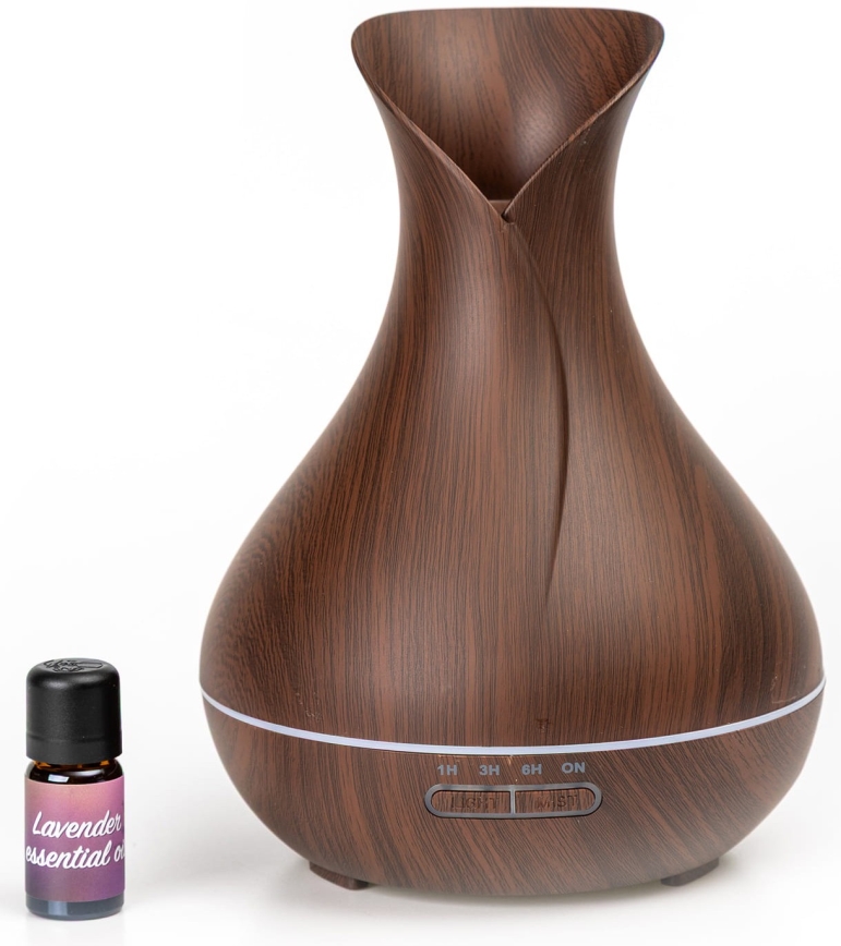 Umidificador e ionizador de ar LED RGB 400 ml