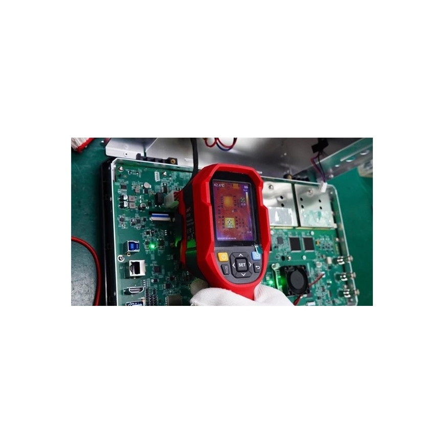 Uni-T - Câmara térmica 5000 mAh 256x192 px IP65 Wi-Fi