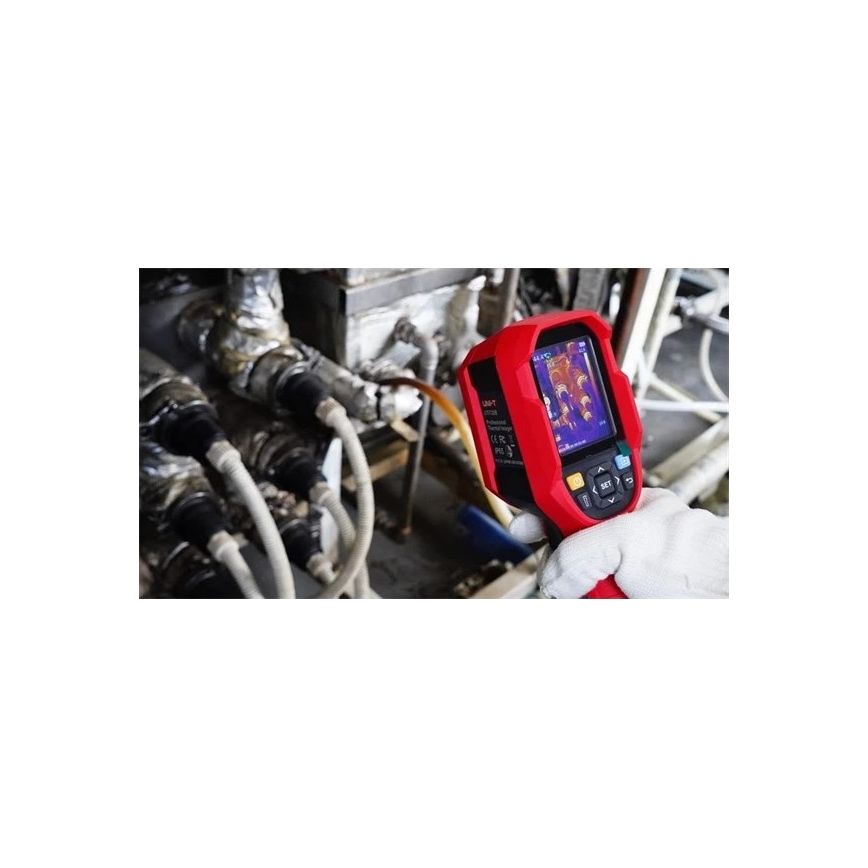 Uni-T - Câmara térmica 5000 mAh 256x192 px IP65 Wi-Fi