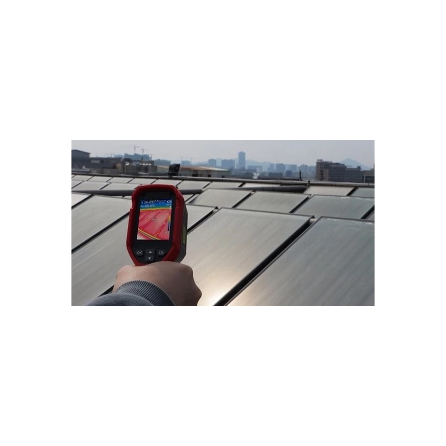 Uni-T - Câmara térmica 5000 mAh 320x240 px 3,6V IP65