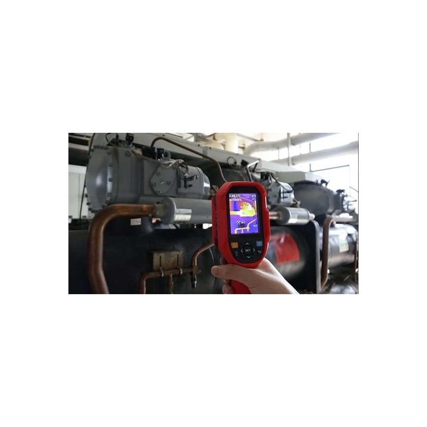 Uni-T - Câmara térmica 5000 mAh 320x240 px 3,6V IP65