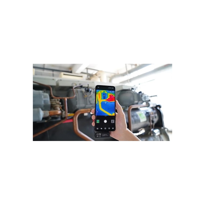 Uni-T - Câmara térmica para iPhone