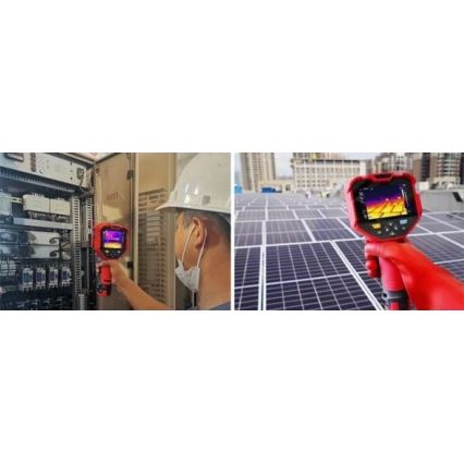 Uni-T - Câmara Termográfica 5200 mAh 384x288 px 3,7V Wi-Fi IP54