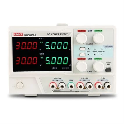 Uni-T - Fonte de alimentação de laboratório UTP3303-II 0-32V/0-3A