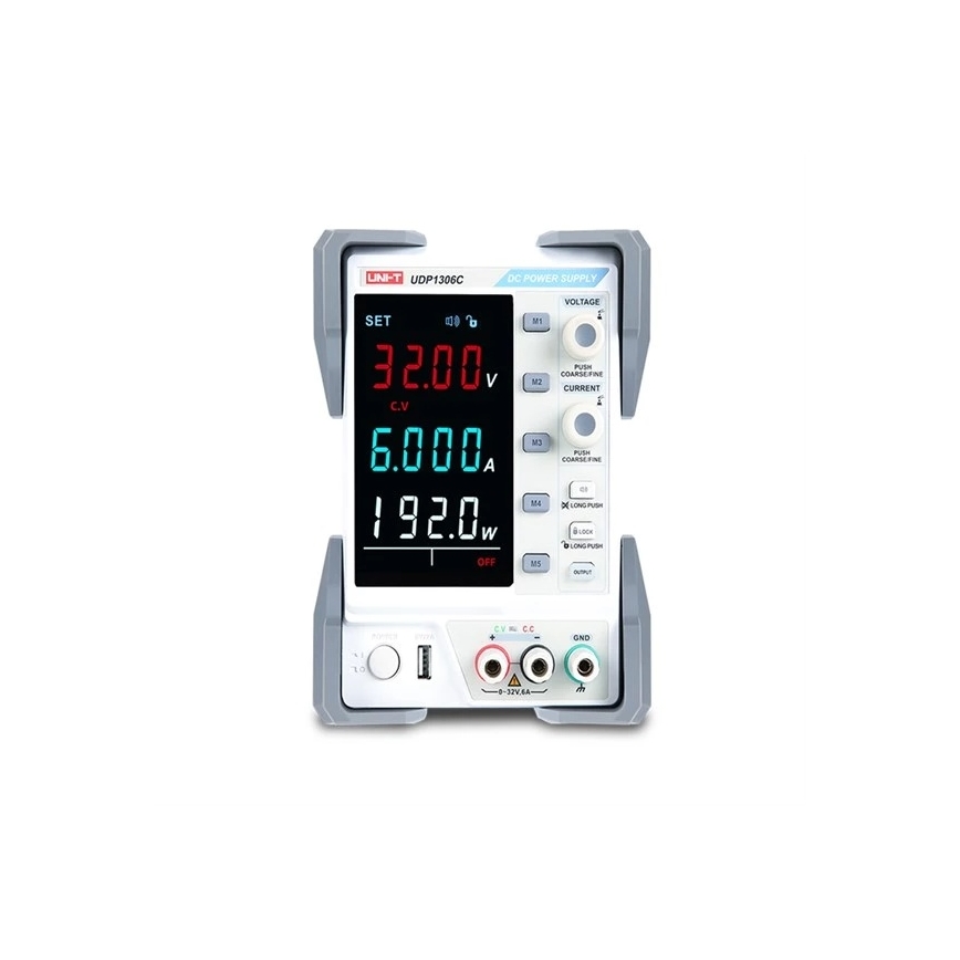 Uni-T UDP1306C - Fonte de alimentação de bancada UDP1306C 0-32V/0-6A