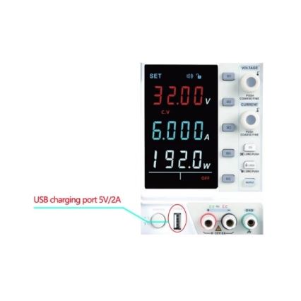 Uni-T UDP1306C - Fonte de alimentação de bancada UDP1306C 0-32V/0-6A