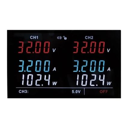 Uni-T UDP3305C - Fonte de bancada UDP3305C 0-30V/0-5A