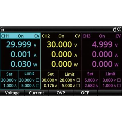 Uni-T UDP3305S-E - Fonte de alimentação de bancada UDP3305S-E 0-30V/0-6A