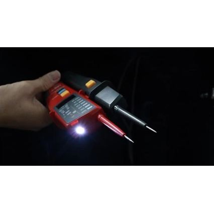 Uni-T UT18E - Testador portátil, 2x AAA, grau de proteção IP65