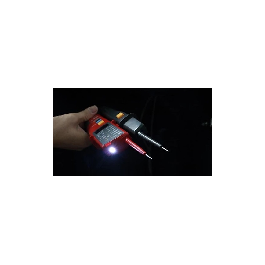 Uni-T UT18E - Testador portátil, 2x AAA, grau de proteção IP65