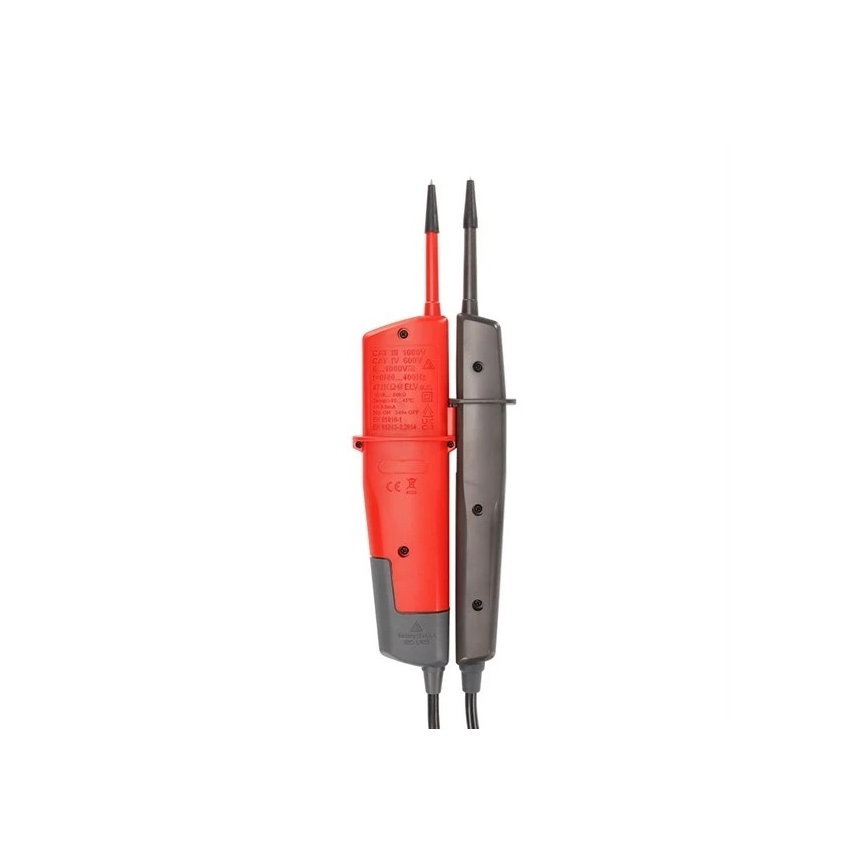 Uni-T UT18E - Testador portátil, 2x AAA, grau de proteção IP65