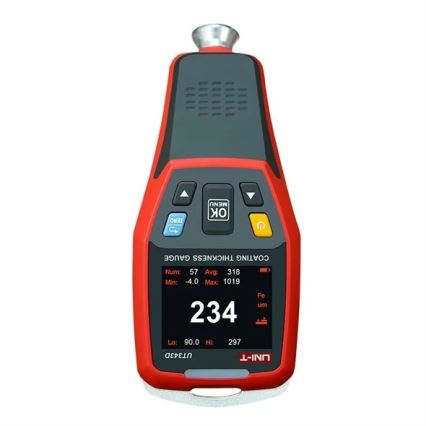 Uni-T UT343D - Medidor de espessura da pintura 2xAAA