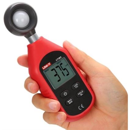 Uni-T UT383 - Medidor de luminosidade 3xAAA