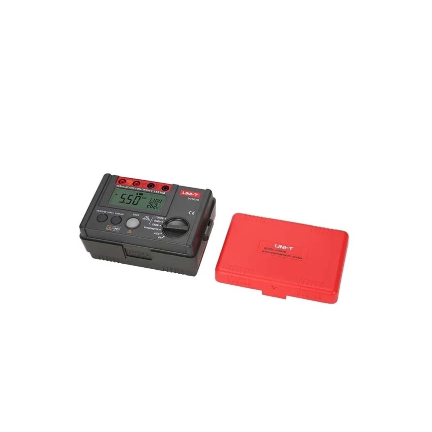 Uni-T UT501B - Testador de resistência de isolamento 6xAA