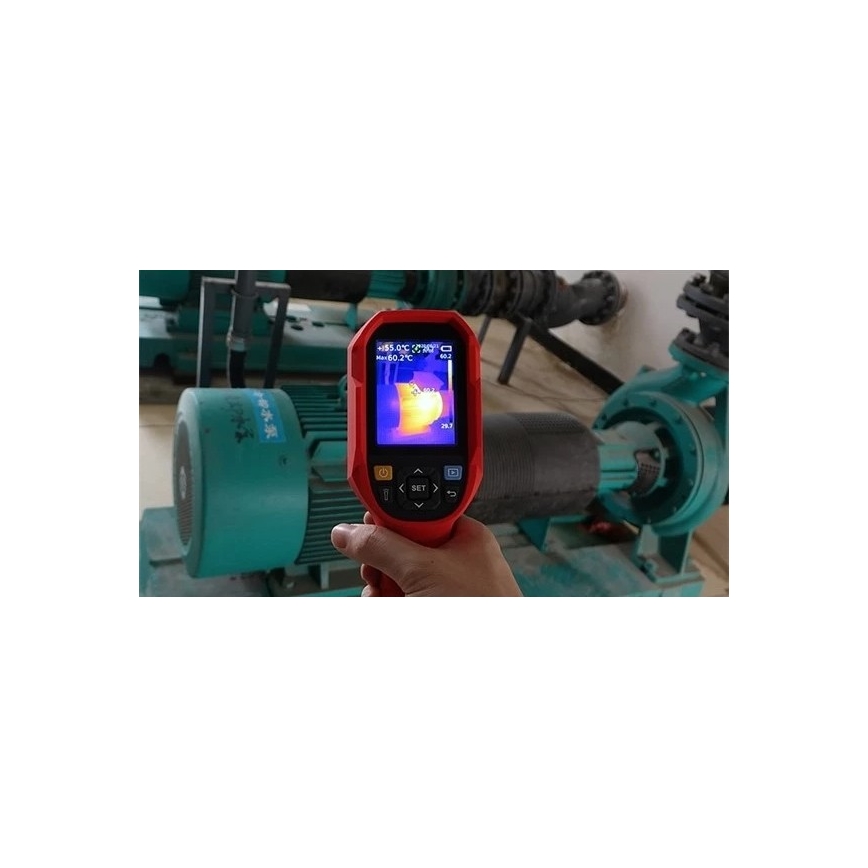 Uni-T UTi720A - Câmara térmica 5000 mAh 320x240 px 3,6V IP65