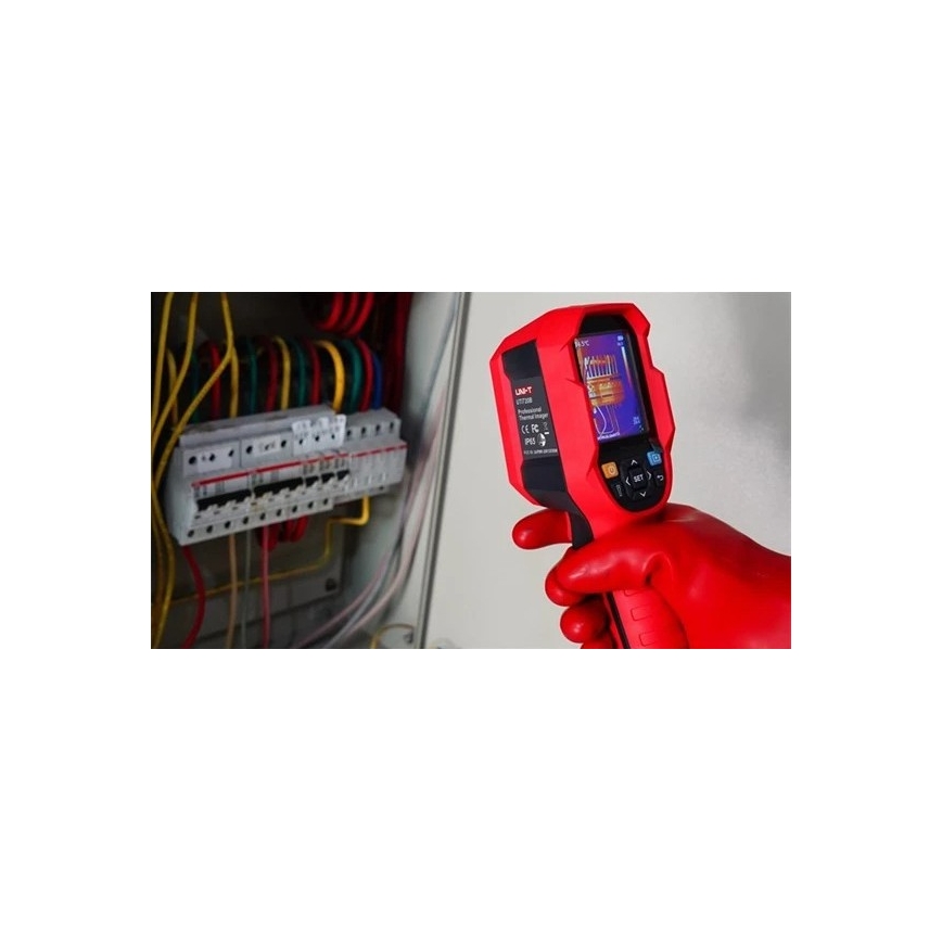 Uni-T UTi720B - Câmara térmica 5000 mAh 256x192 px IP65 Wi-Fi