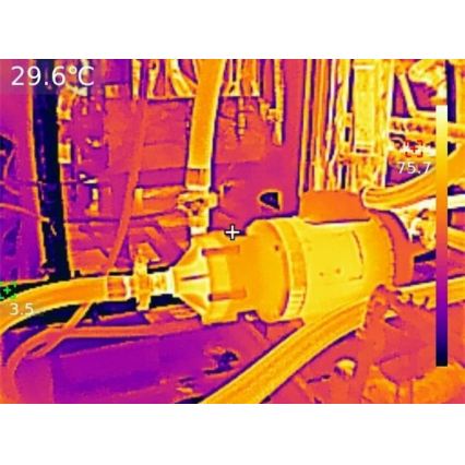 Uni-T UTi720V - Câmara termográfica 5200 mAh 640x480 px 3,7V IP54