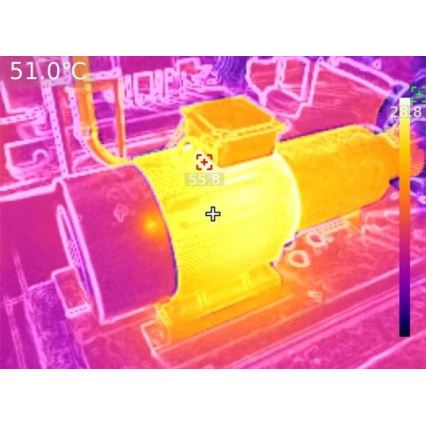 Uni-T UTi720V - Câmara termográfica 5200 mAh 640x480 px 3,7V IP54