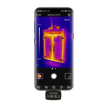 Uni-T UTi721M - Câmara termográfica USB-C