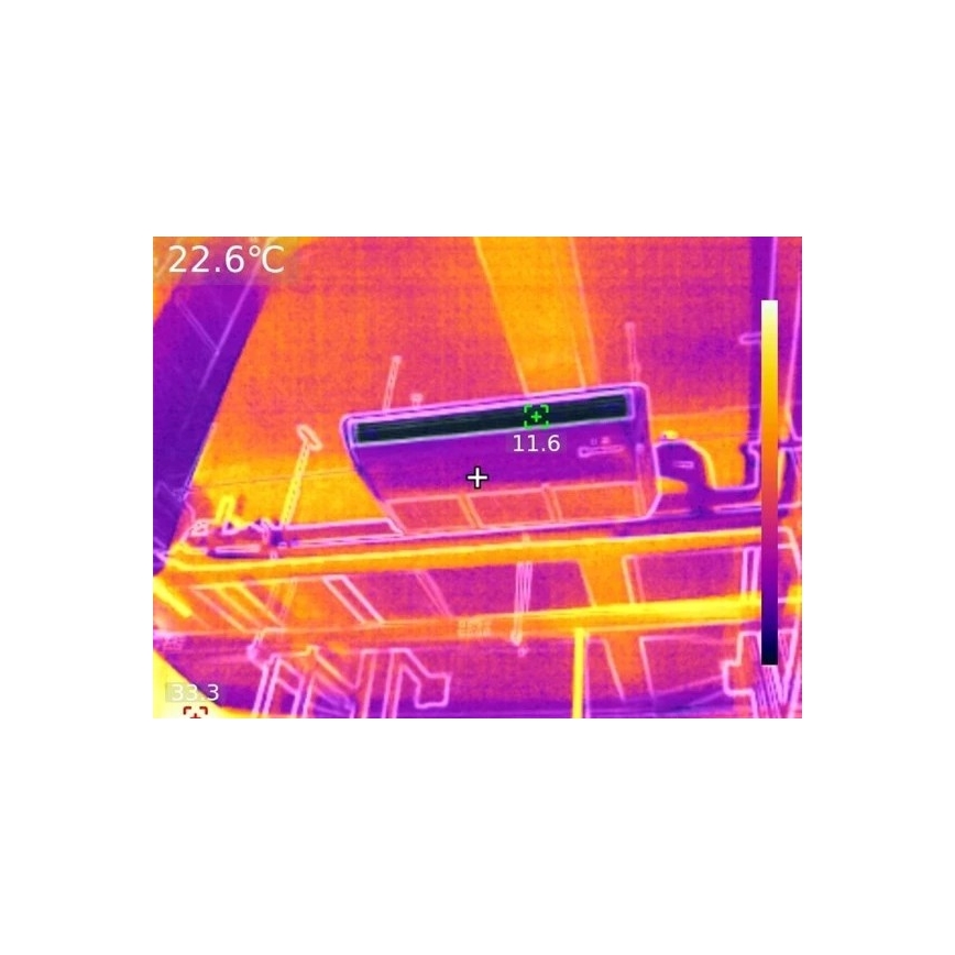 Uni-T UTi730V - Câmara termográfica 5200 mAh 640x480px IP54