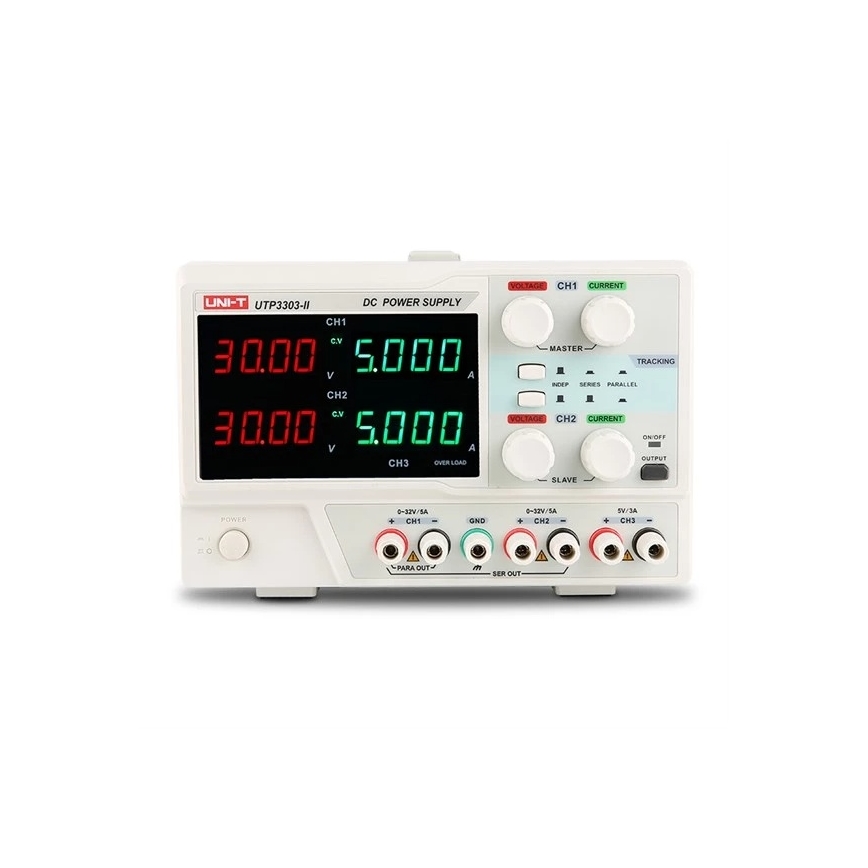 Uni-T UTP3303-II - Fonte de alimentação de laboratório UTP3303-II 0-32V/0-3A