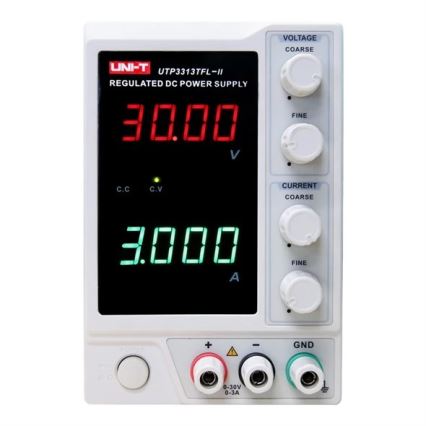 Uni-T UTP3313TFL-II - Fonte de bancada de laboratório UTP3313TFL-II 0-30V/0-3A