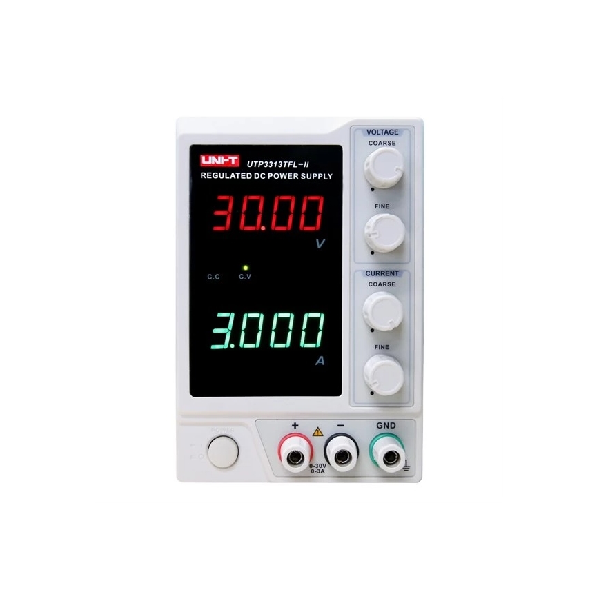 Uni-T UTP3313TFL-II - Fonte de bancada de laboratório UTP3313TFL-II 0-30V/0-3A