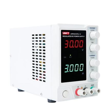Uni-T UTP3313TFL-II - Fonte de bancada de laboratório UTP3313TFL-II 0-30V/0-3A