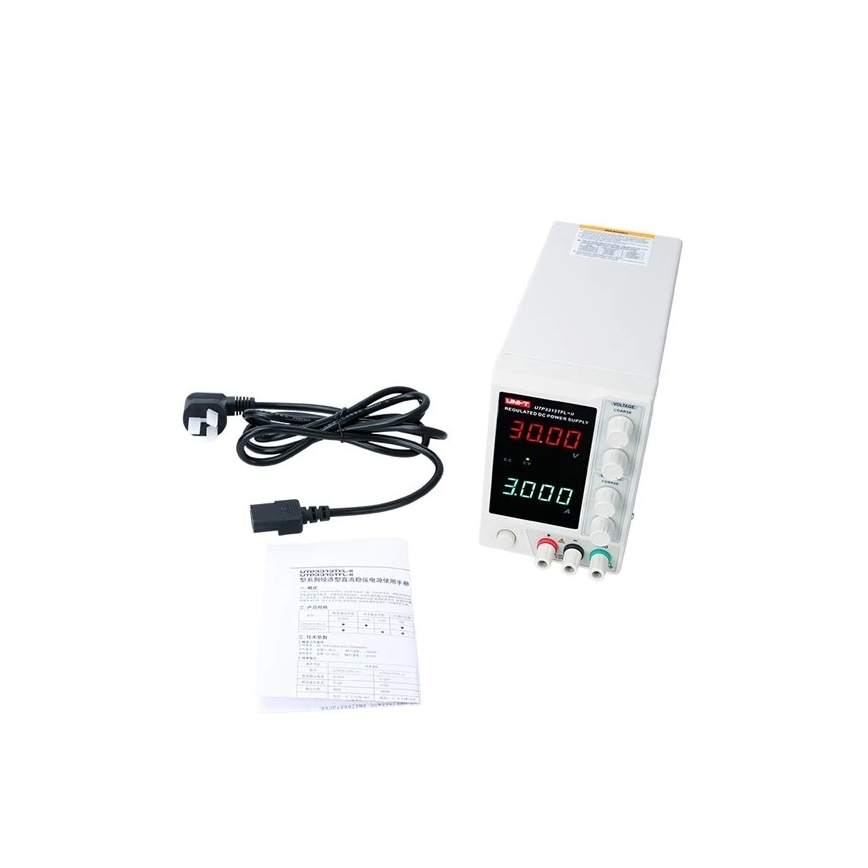 Uni-T UTP3313TFL-II - Fonte de bancada de laboratório UTP3313TFL-II 0-30V/0-3A