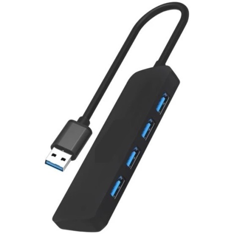 USB Divisor 4xUSB-A 3.0 preto