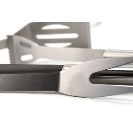 Utensílios de grelhar aço inoxidável 3 pcs