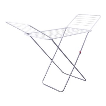 Varal de roupa dobrável TORO 180x93 cm branco