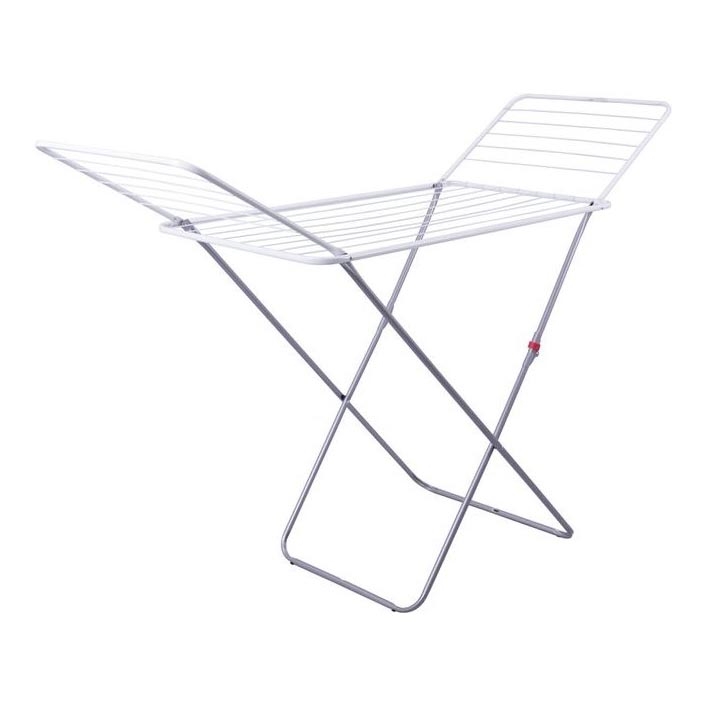 Varal de roupa dobrável TORO 180x93 cm branco