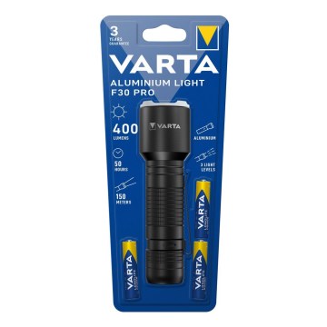 Varta 17608101421 - Lanterna LED ALUMINIUM LIGHT LED/3xAAA