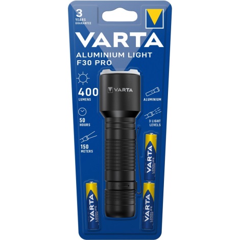 Varta 17608101421 - Lanterna LED ALUMINIUM LIGHT LED/3xAAA