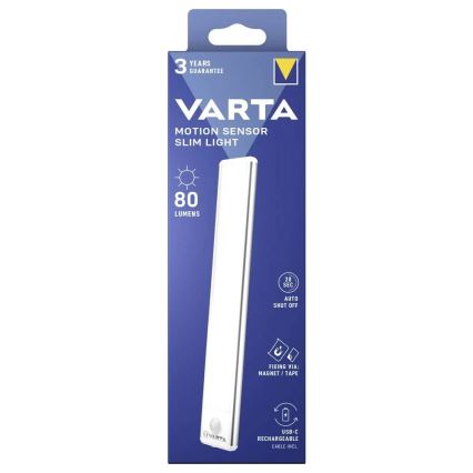 Varta 17624101111 - LED iluminação móvel com sensor de movimento LED/5V 650 mAh